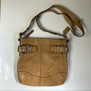 Coach Duffle Soho Slim Convertible Leather Bag.